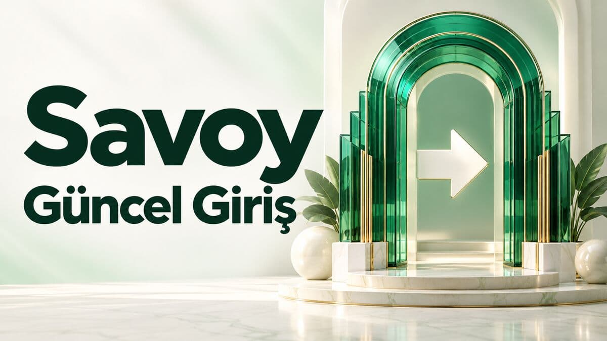 Savoy güncel giriş — resmi afiş